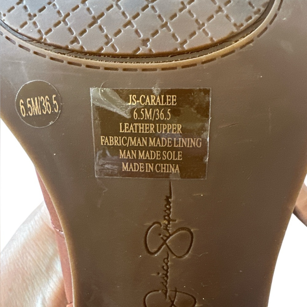 Jessica Simpson Caralee Round Toe Leather Western Boot - Picture 8 of 11